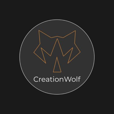CREATION WOLF FOOTER LOGO