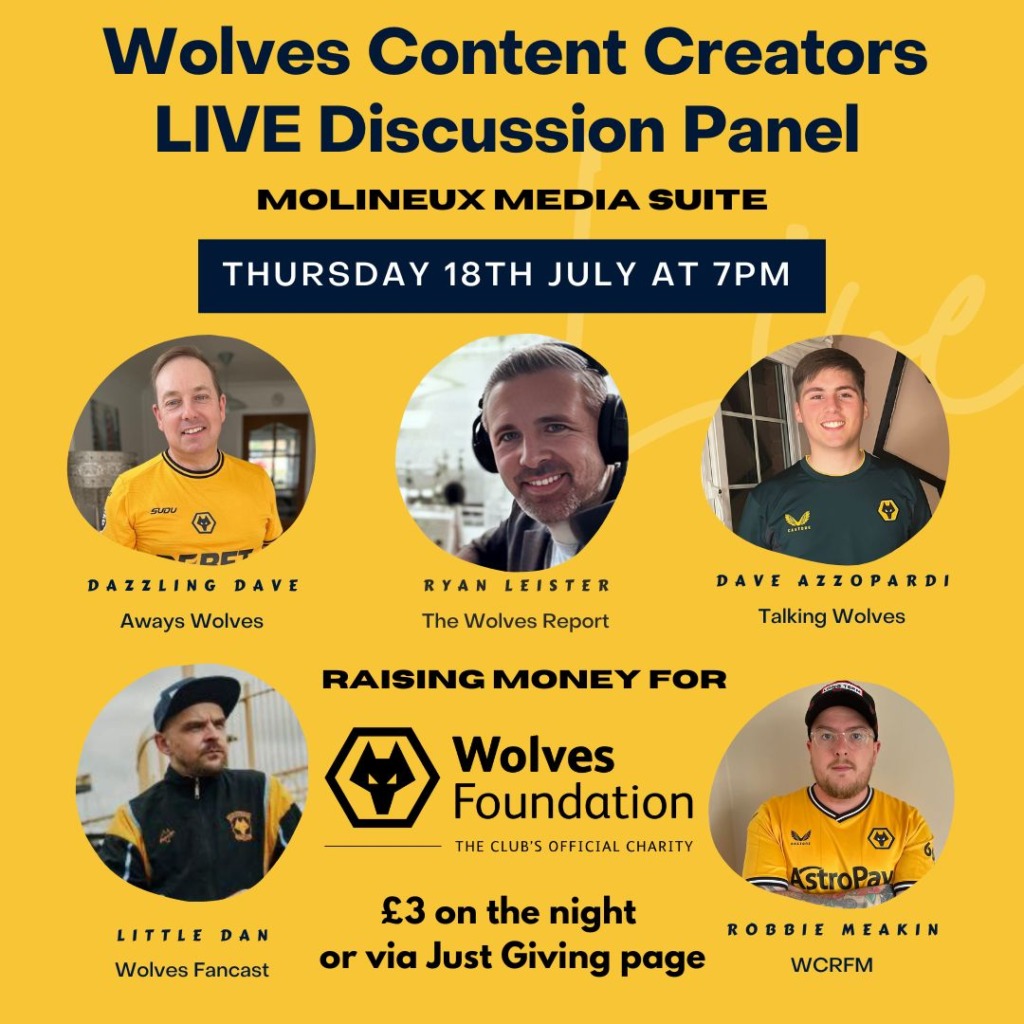 Always Wolves News: Wolves Content Creators Cup