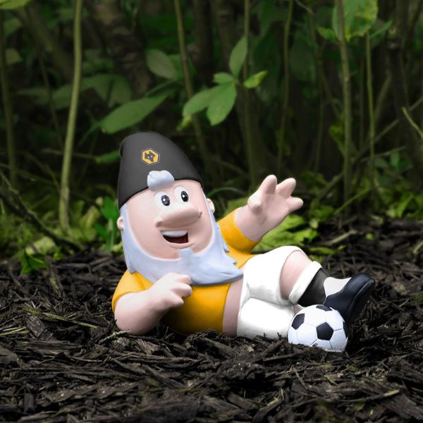 Wolverhampton Wanderers FC Sliding Tackle Gnome