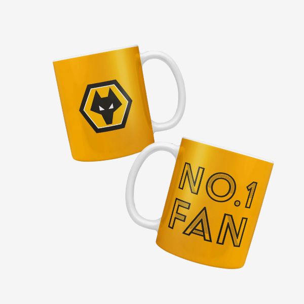 Wolverhampton Wanderers FC Number 1 Fan Mug