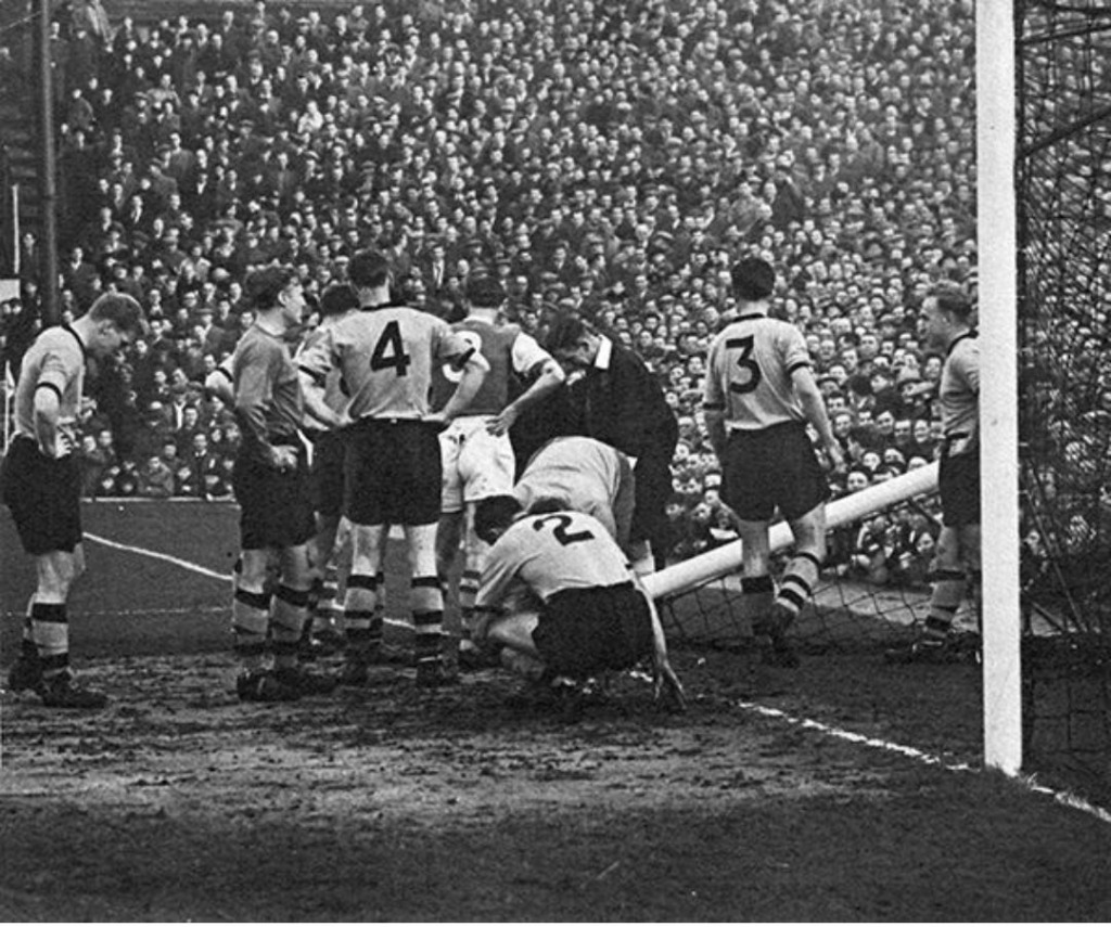 WOLVES V BOURNEMOUTH 1957 FA CUP