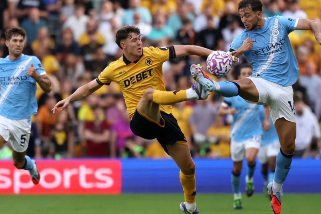 WOLVES EXPOSED BY RUTHLESS MAN CITY